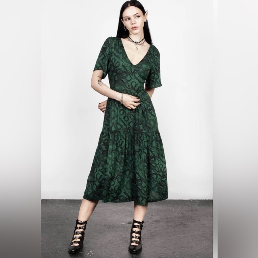 Disturbia Ophidia Midi Dress